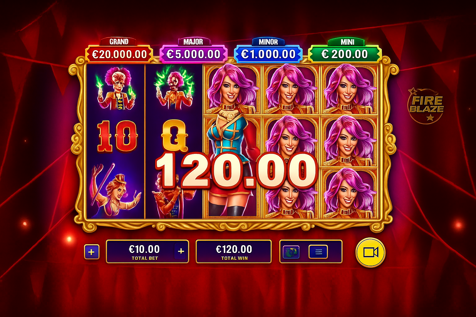 Mega Fire Blaze: Big Circus