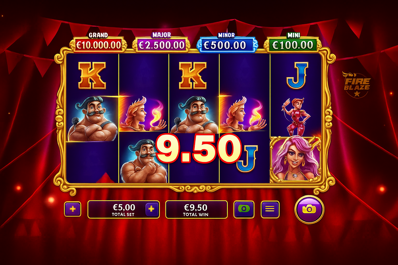 Mega Fire Blaze: Big Circus preview
